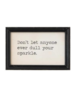 Framed Typewriter Wall Decor