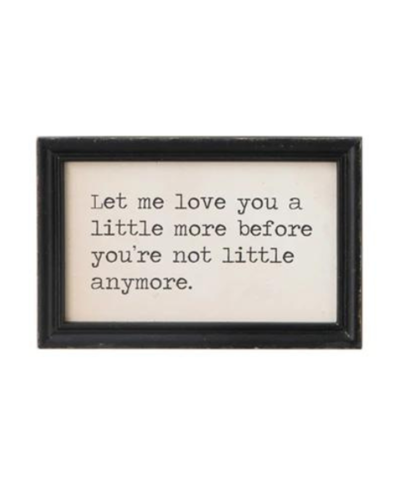 Framed Typewriter Wall Decor