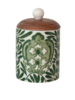 Botanical Hand-Painted Canister