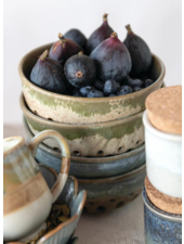 Stoneware Berry Bowl