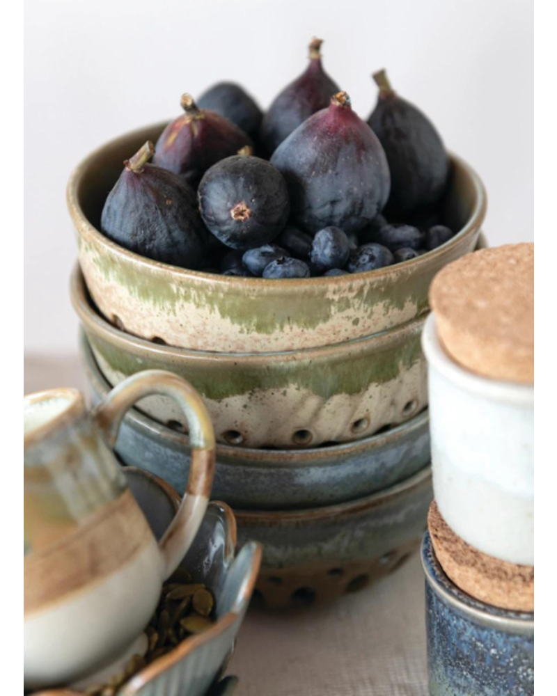 Stoneware Berry Bowl