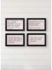 Framed Typewriter Wall Decor