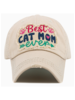 Best Cat Mom Ever Baseball Cap
