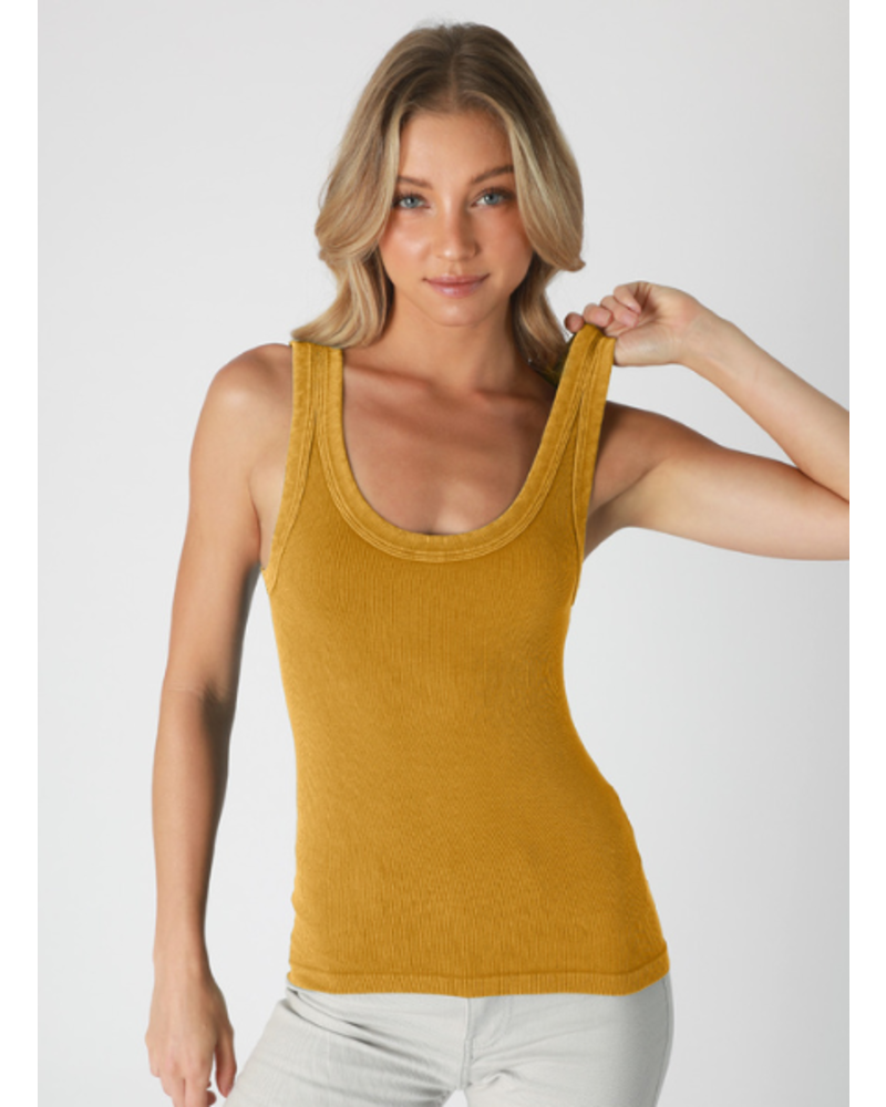 Reversible Ribbed Tank Top
