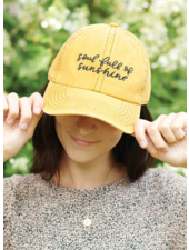 Beachy Embroidered Baseball Caps