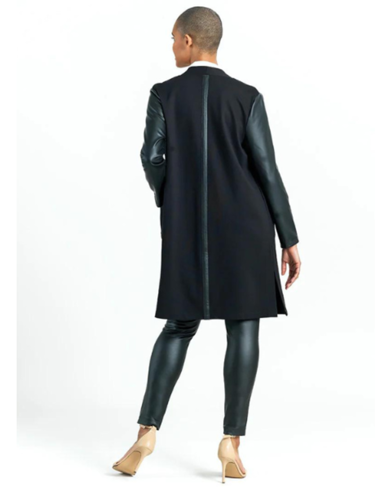 Ponte knit coat clearance