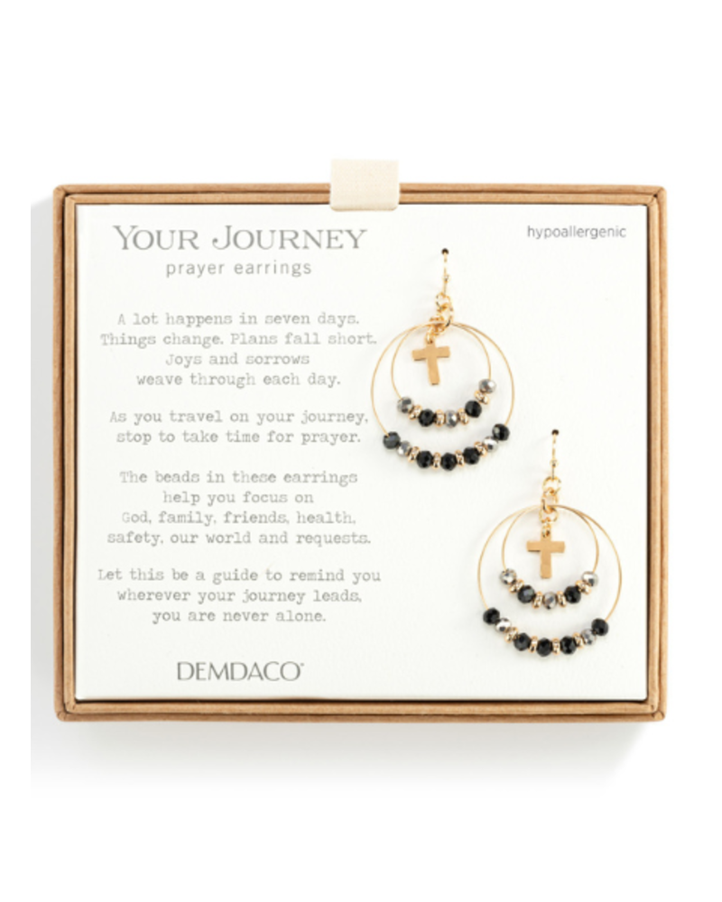 Beaded Prayer Earrings