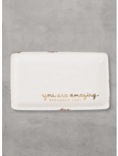 Trinket Trays with Gold