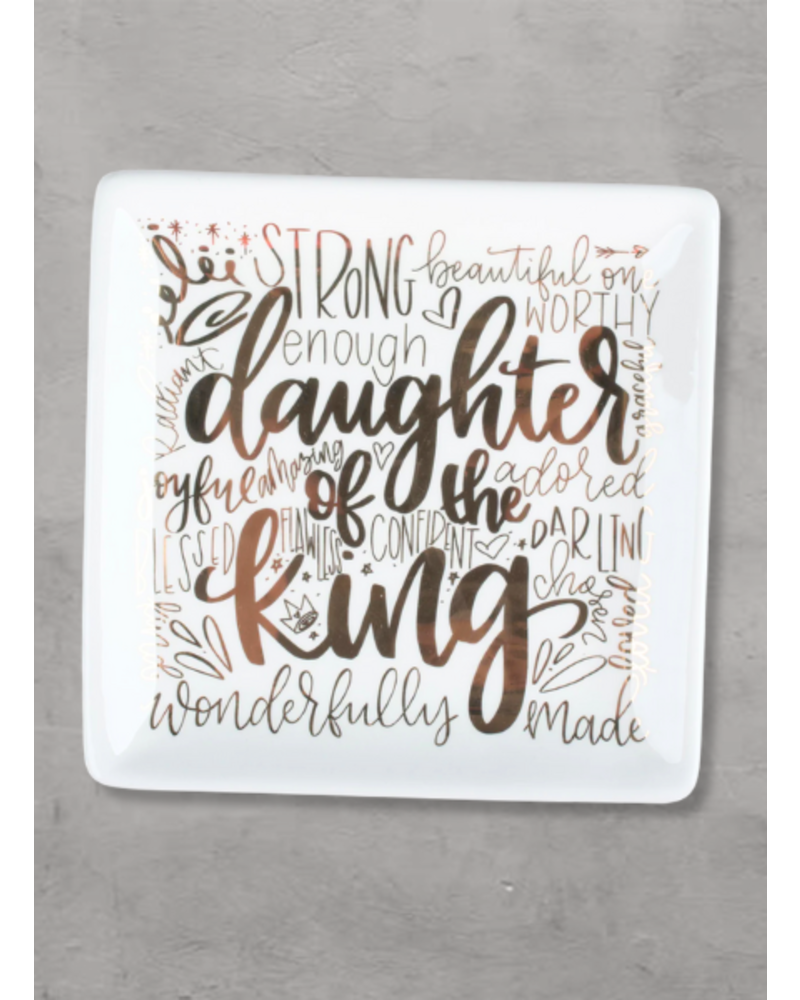 Trinket Trays with Gold