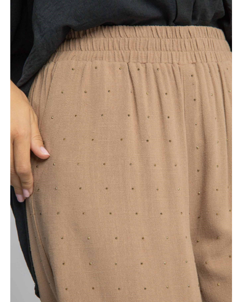 Rhinestone Embellished Pant