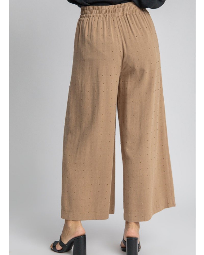 Rhinestone Embellished Pant
