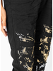 Silver and Gold Foil Jegging
