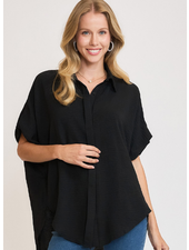 Oversized Collared Blouse