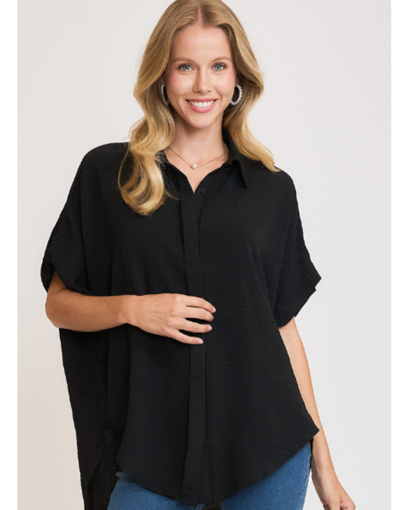 Oversized Collared Blouse