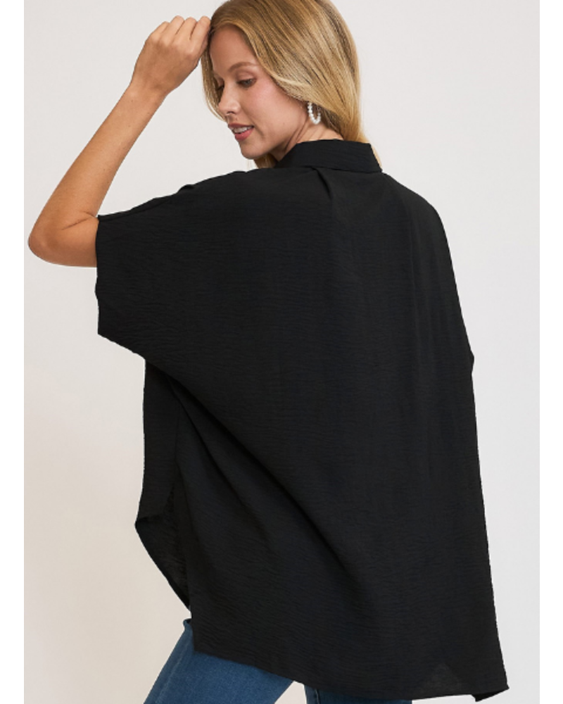 Oversized Collared Blouse