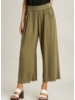 Frayed Hem Easy Pant