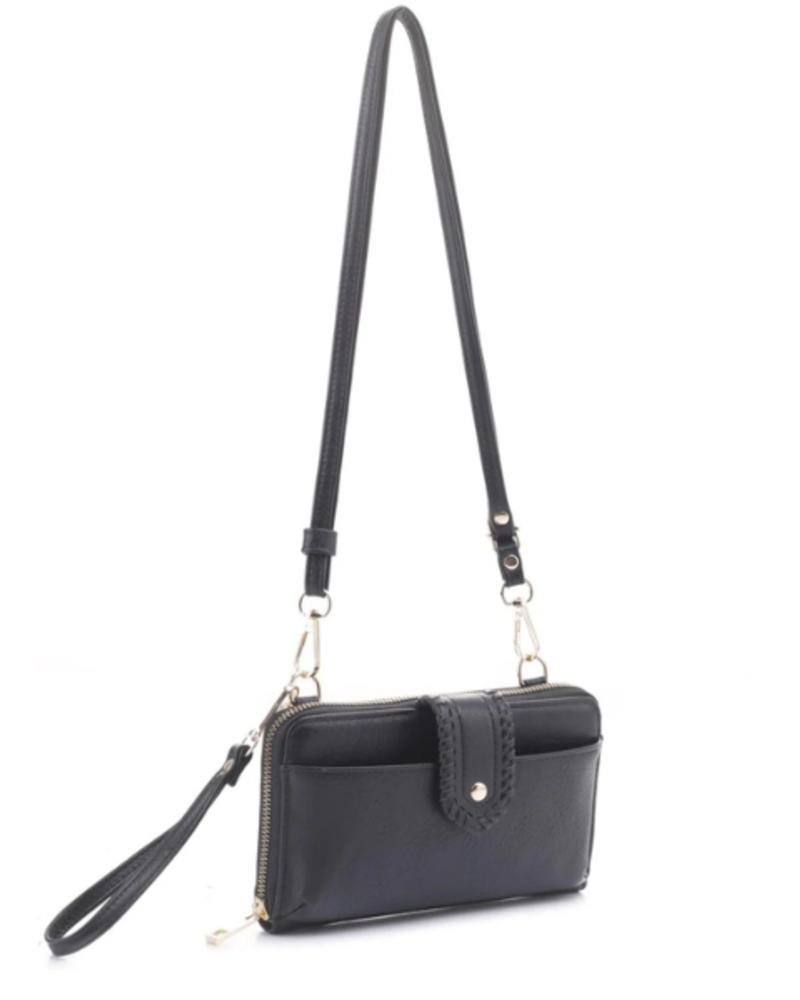 Smartphone Wallet with Crossbody Strap