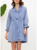 Denim Button Up Dress