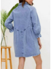 Denim Button Up Dress