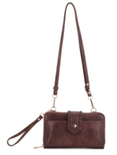 Smartphone Wallet with Crossbody Strap