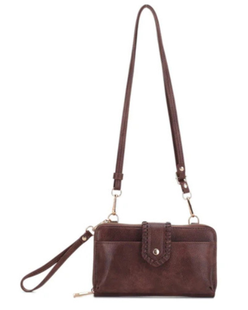 Smartphone Wallet with Crossbody Strap