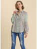 Ditsy Floral Long Sleeve Button Down