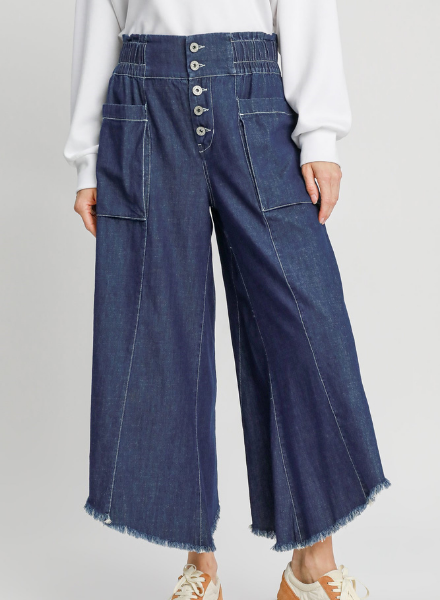 RIPSTOP WIDE CROPPED FIELD PANTS – COVERCHORD