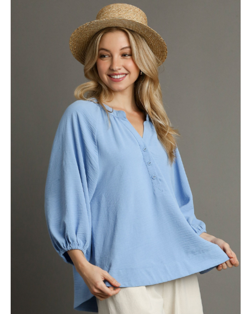 Simple Solid Blouse