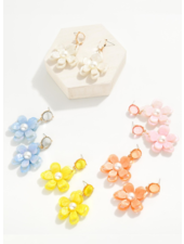 Chunky Flower Earrings