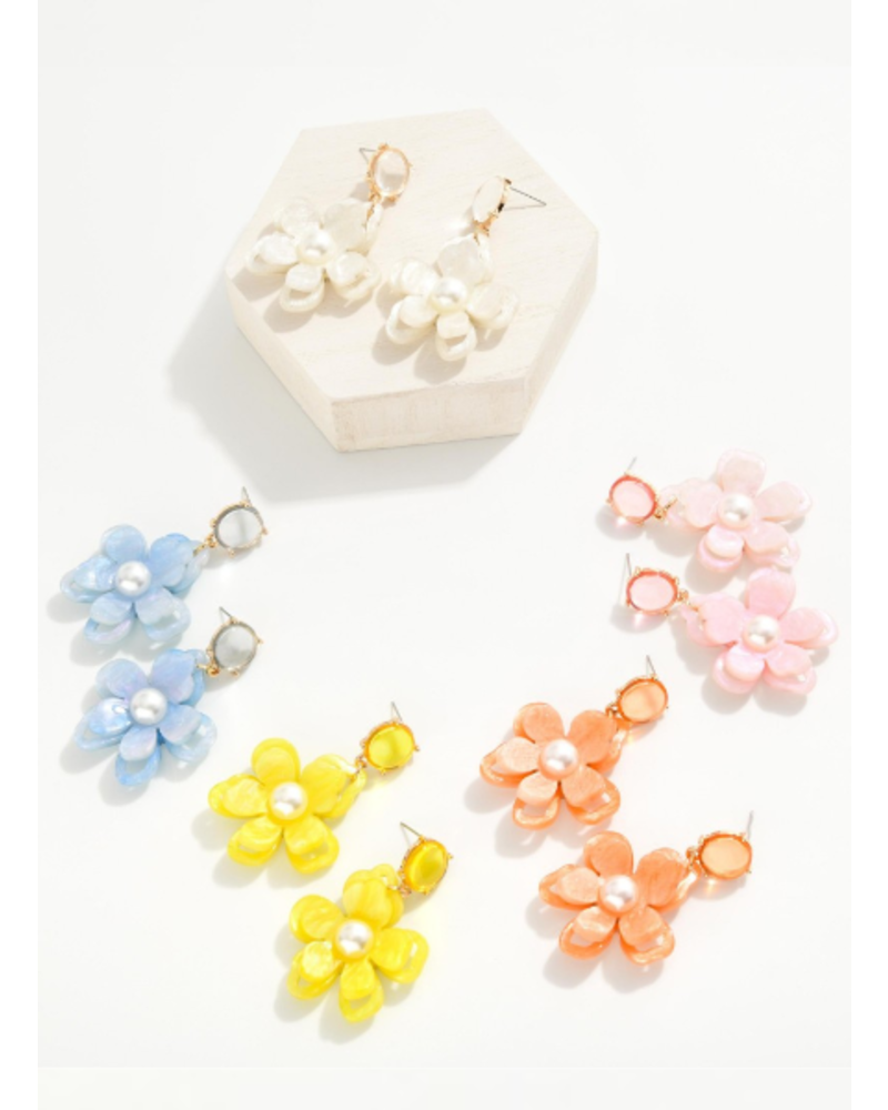 Chunky Flower Earrings