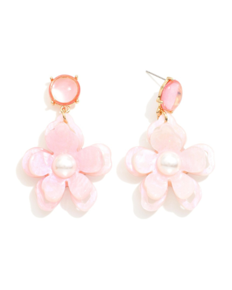 Chunky Flower Earrings