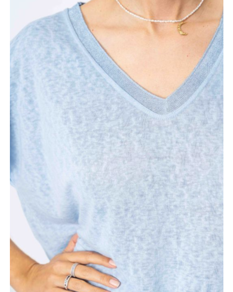 Super Soft V-Neck Short Sleeve Tee