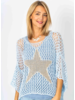 Crochet Sweater with Gold Star