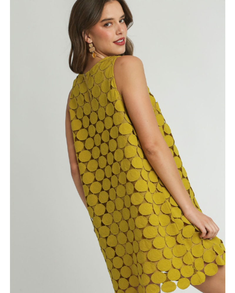 Circle Cutout Mod Dress