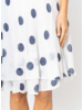 Polka Dot Print Sleeveless Dress