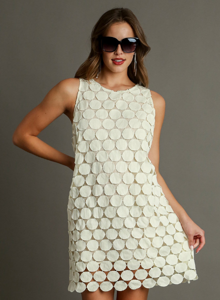 Circle Cutout Mod Dress