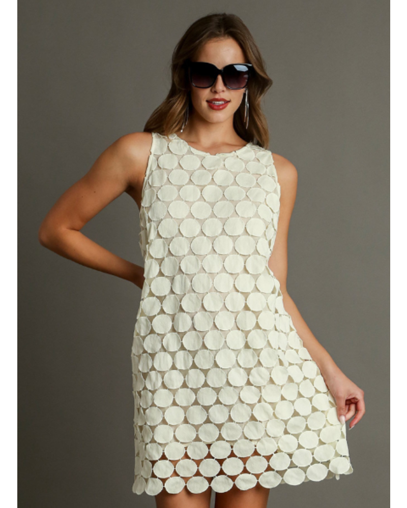 Circle Cutout Mod Dress