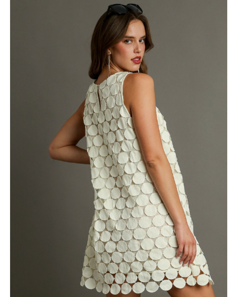 Circle Cutout Mod Dress