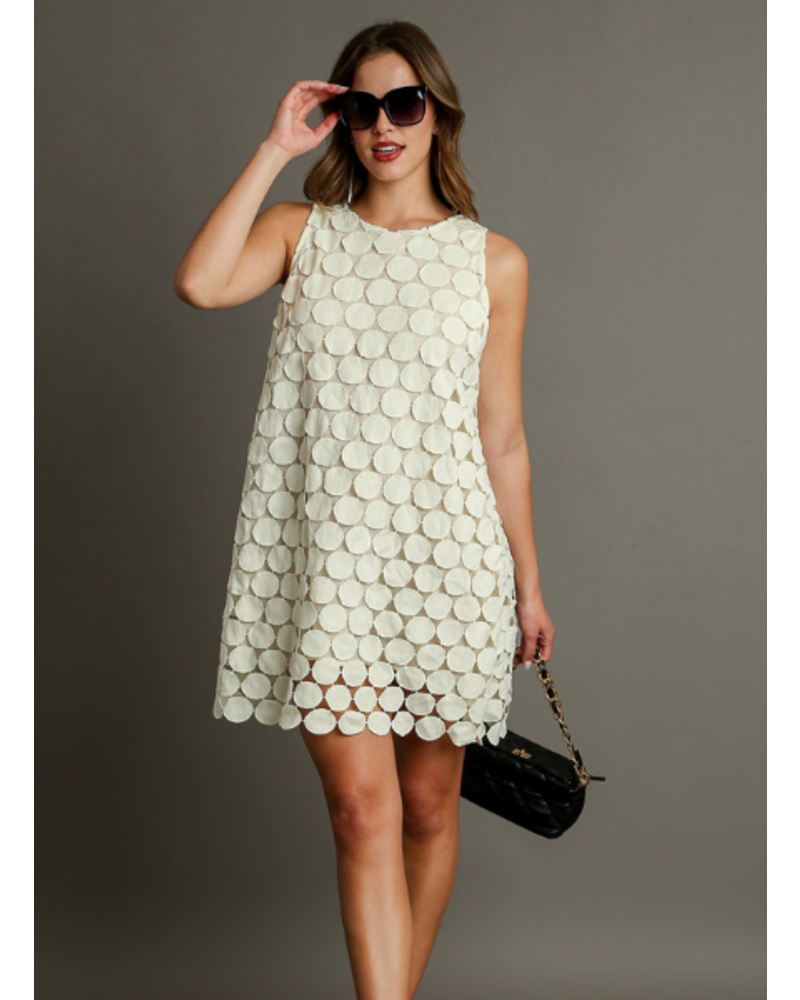 Circle Cutout Mod Dress