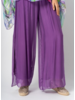 Silk Pant with Slit