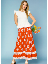 Bold Print Palazzo Pants