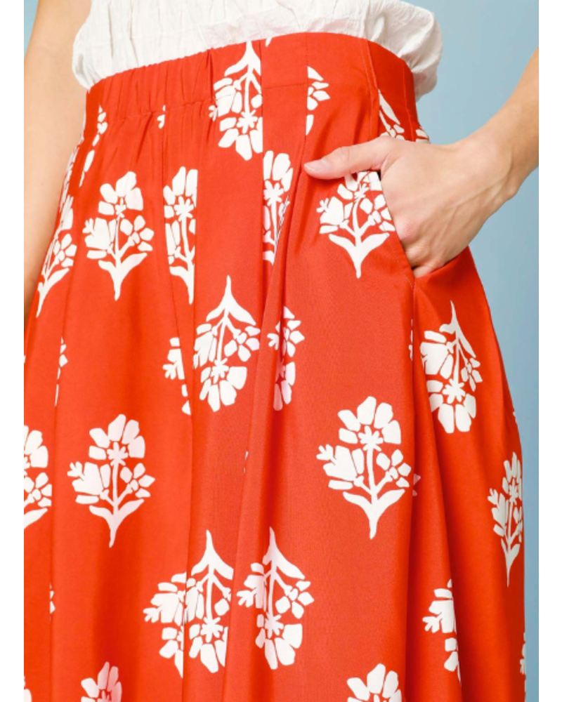 Bold Print Palazzo Pants