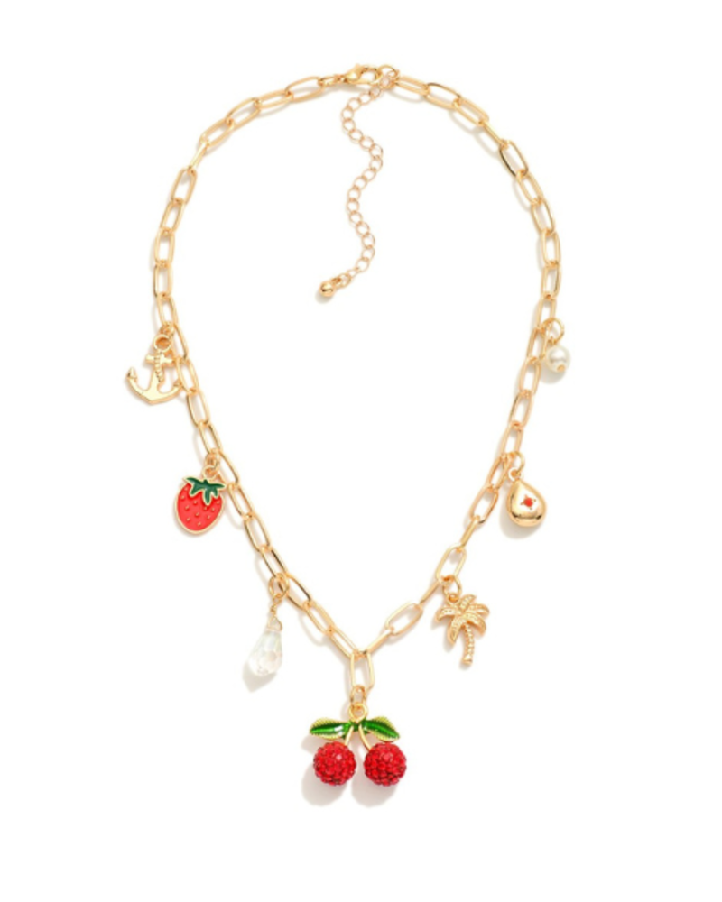 Cherry Charm Necklaces