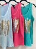 Gold and Silver Brushstrokes Tank