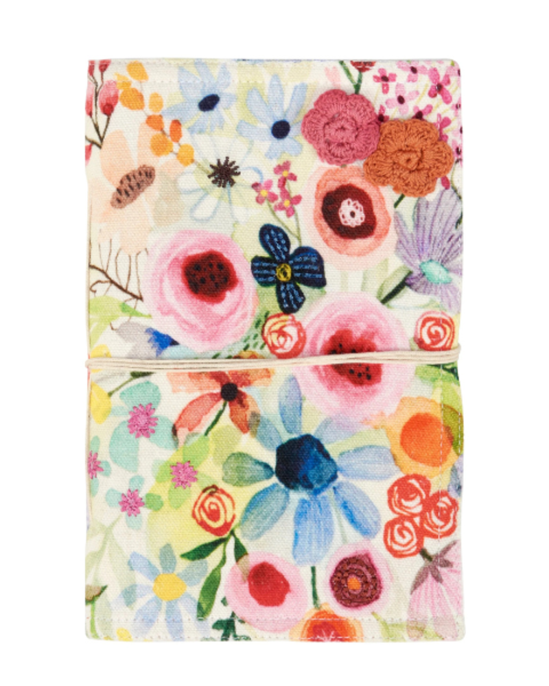 Floral Bouquet Fabric Covered Journal