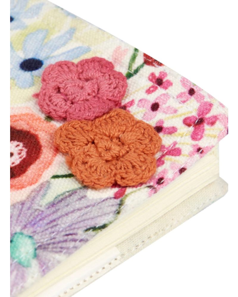 Floral Bouquet Fabric Covered Journal