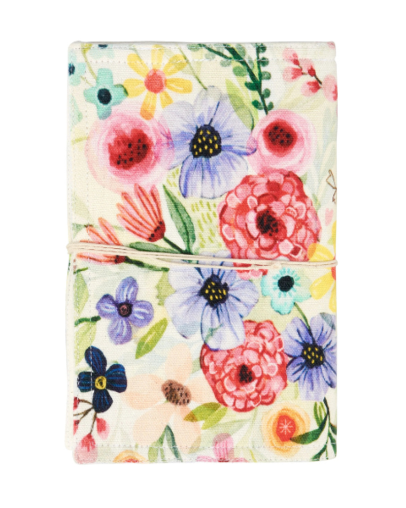 Floral Bouquet Fabric Covered Journal
