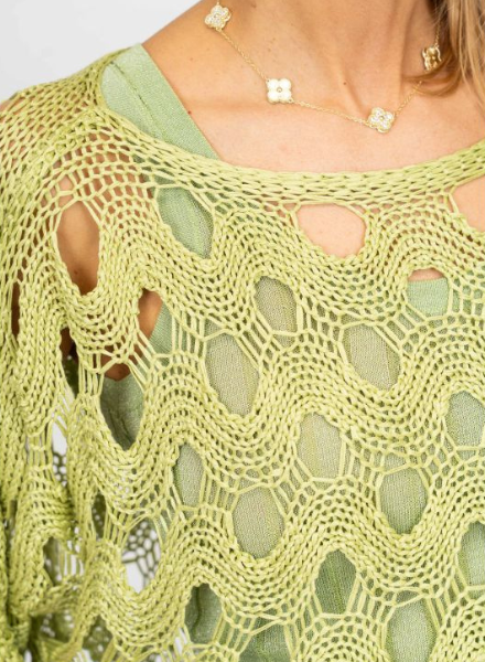 トップス andequal wave design sheer knit ZT223856_WAI_FRONT_3d69841b-