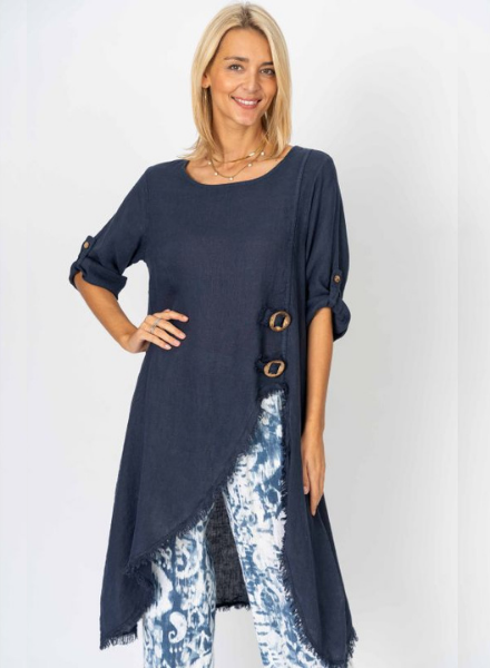 Asymmetrical Front Tunic