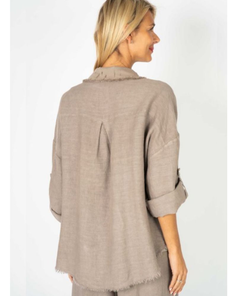 Lightweight Jacket with Blingy Pockets